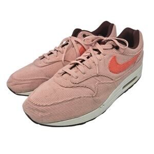 Nike Air Max 1 PRM Mens Trainers Sneakers Coral and Stardust Bright Coral 15